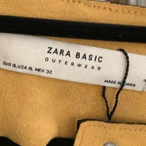 Zara suede jacket